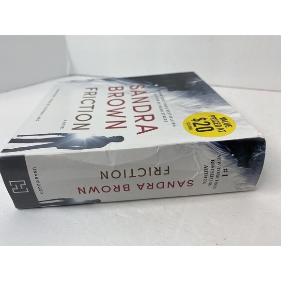 Friction - A Novel By Sandra Brown CD Compact Disc Audiobook New Stephen Lang - Picture 3 of 8